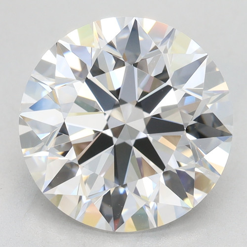 3.94 Carat Round Cut Lab Grown
