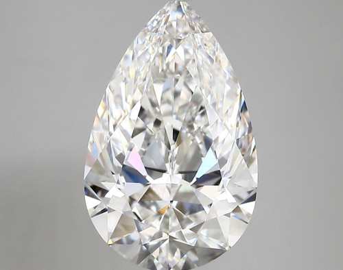 4.61 Carat Pear Lab Grown