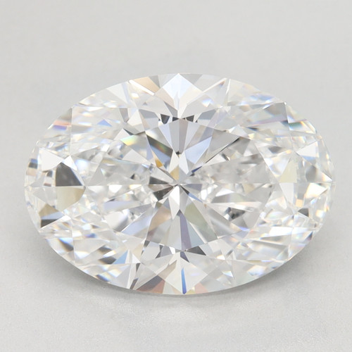 3.65 Carat Oval Lab Grown