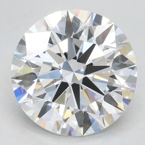 3.54 Carat Round Cut Lab Grown