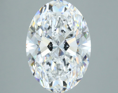 5.54 Carat Oval Lab Grown