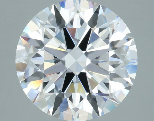 3.58 Carat Round Cut Lab Grown