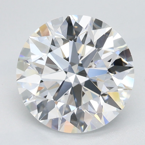 2.06 Carat Round Cut Lab Grown