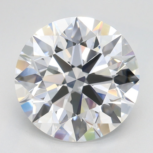 2.46 Carat Round Cut Lab Grown