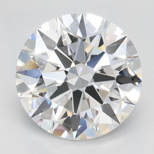2.01 Carat Round Cut Lab Grown