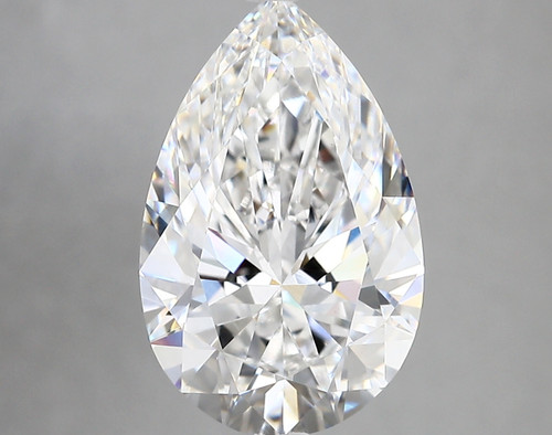 4.07 Carat Pear Lab Grown