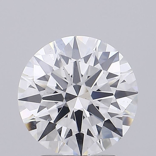 2.41 Carat Round Cut Lab Grown