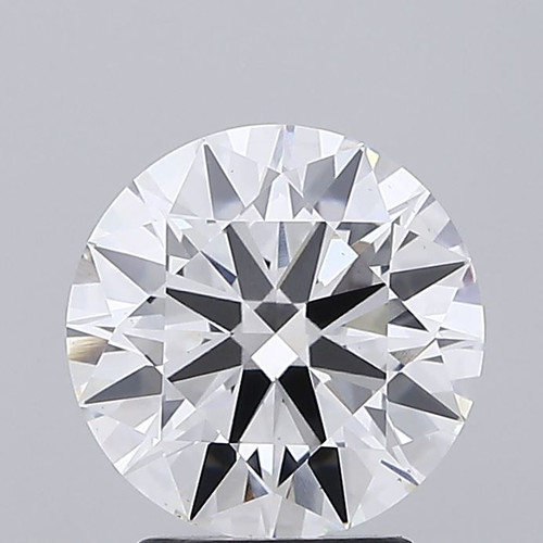 2.58 Carat Round Cut Lab Grown