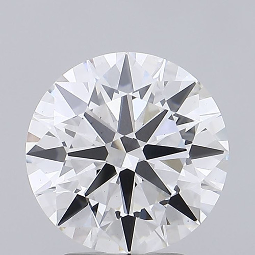 3.09 Carat Round Cut Lab Grown
