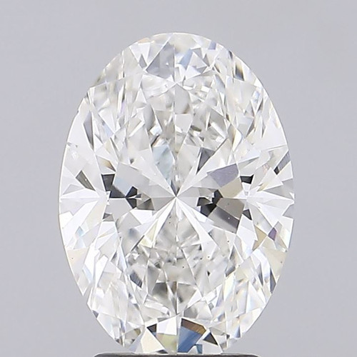 2.93 Carat Oval Lab Grown
