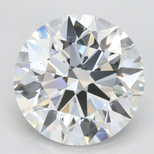 4.02 Carat Round Cut Lab Grown