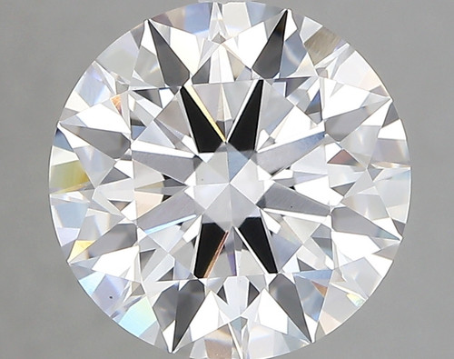 3.84 Carat Round Cut Lab Grown