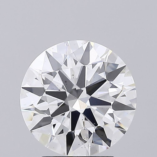 2.46 Carat Round Cut Lab Grown