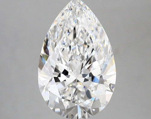 3.65 Carat Pear Lab Grown