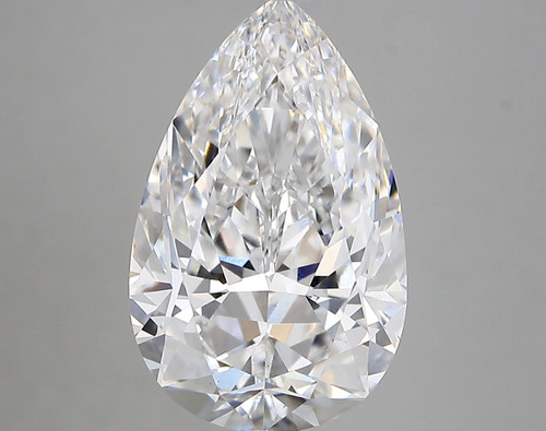 4.61 Carat Pear Lab Grown