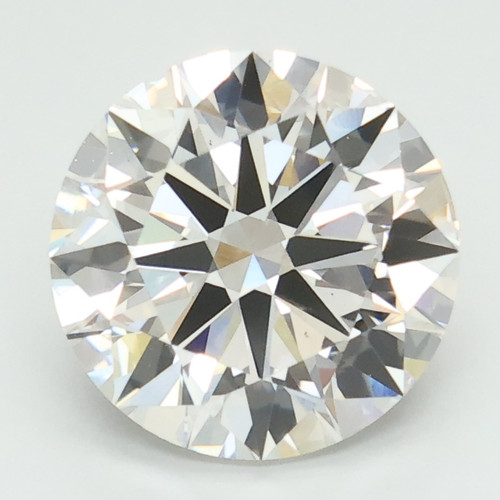 3.04 Carat Round Cut Lab Grown 3.04 Carat Round Cut Lab Grown
