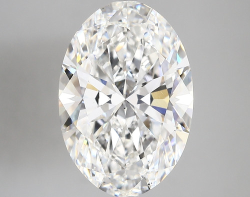 6.01 Carat Oval Lab Grown