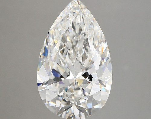 4.73 Carat Pear Lab Grown