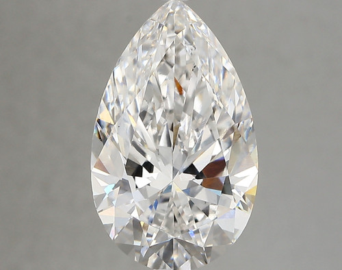 4.54 Carat Pear Lab Grown