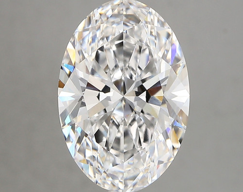 4.02 Carat Oval Lab Grown