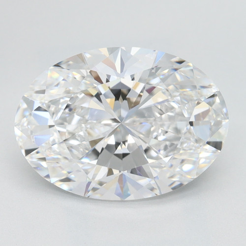 3.05 Carat Oval Lab Grown