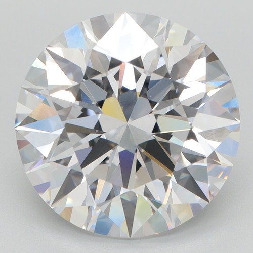 5.24 Carat Round Cut Lab Grown
