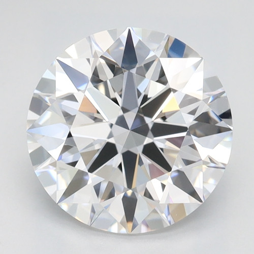 2.01 Carat Round Cut Lab Grown