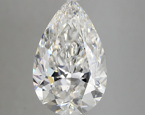 3.81 Carat Pear Lab Grown