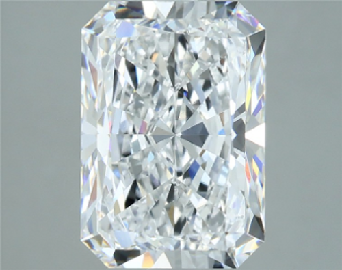 2.91 Carat Radiant Lab Grown