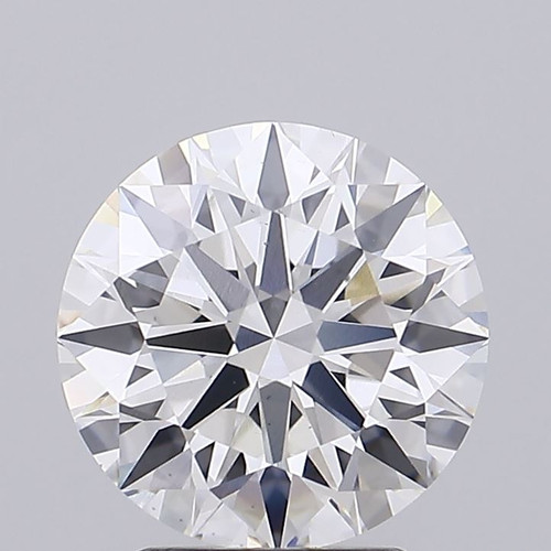 2.89 Carat Round Cut Lab Grown
