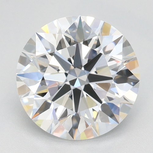 1.54 Carat Round Cut Lab Grown