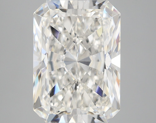 3.84 Carat Radiant Lab Grown