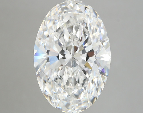 5.80 Carat Oval Lab Grown