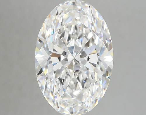 5.72 Carat Oval Lab Grown