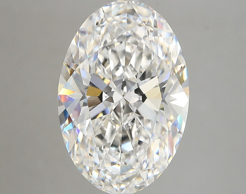 5.46 Carat Oval Lab Grown