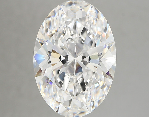 5.45 Carat Oval Lab Grown