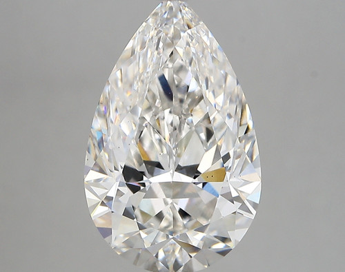 4.21 Carat Pear Lab Grown