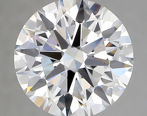 3.39 Carat Round Cut Lab Grown