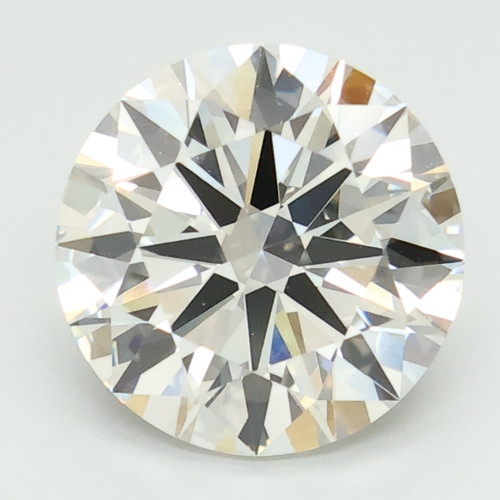 2.91 Carat Round Cut Lab Grown