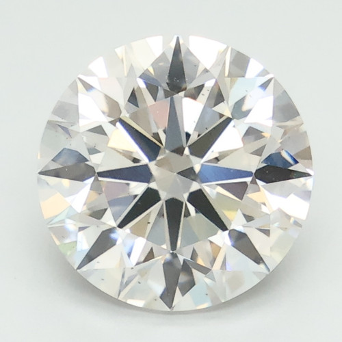 2.84 Carat Round Cut Lab Grown