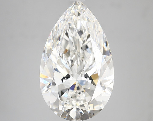 6.46 Carat Pear Lab Grown