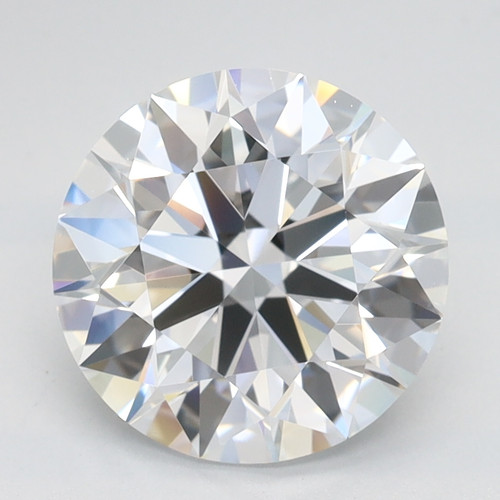 2.08 Carat Round Cut Lab Grown
