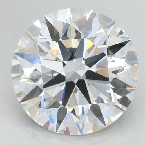 3.02 Carat Round Cut Lab Grown