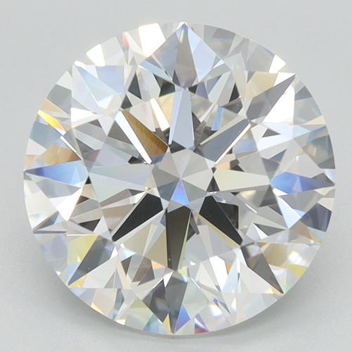 3.33 Carat Round Cut Lab Grown