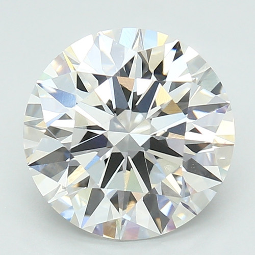 2.69 Carat Round Cut Lab Grown