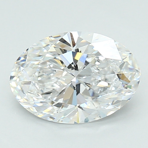 1.54 Carat Oval Lab Grown