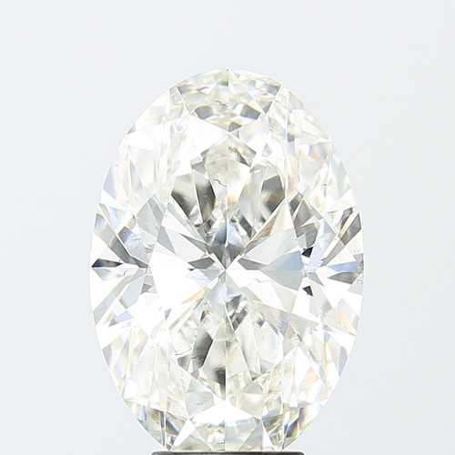 6.39 Carat Oval Lab Grown