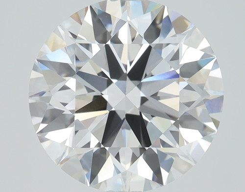 3.03 Carat Round Cut Lab Grown