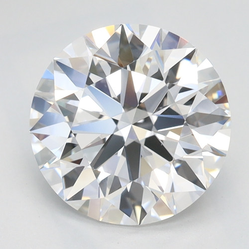 2.01 Carat Round Cut Lab Grown
