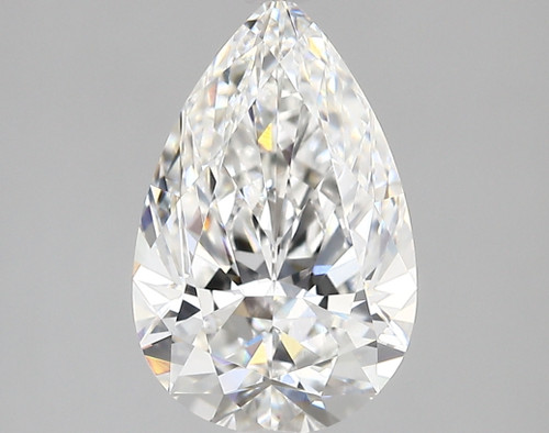 2.54 Carat Pear Lab Grown